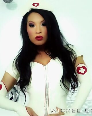 Asa Akira is a naughty nurse